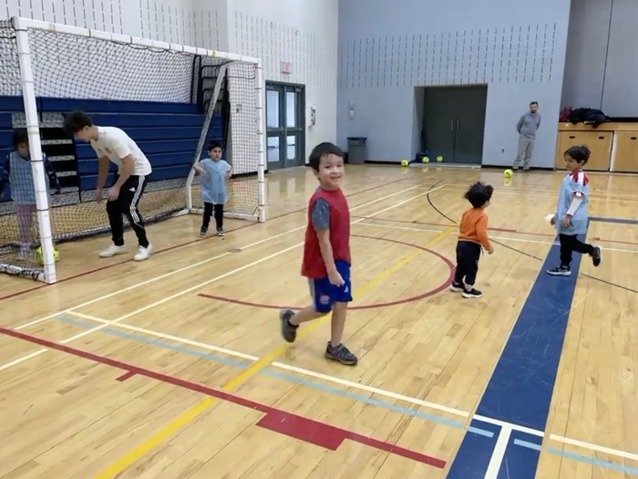 Footy Friends soccer program photo 23